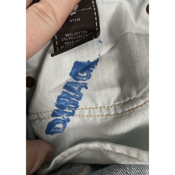 Seven 7 For All Mankind Bootcut Low Rise Jeans Women’s Size 28 Raw Hem​ - Picture 12 of 12